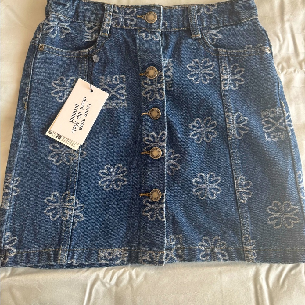 Denim skirt for girl